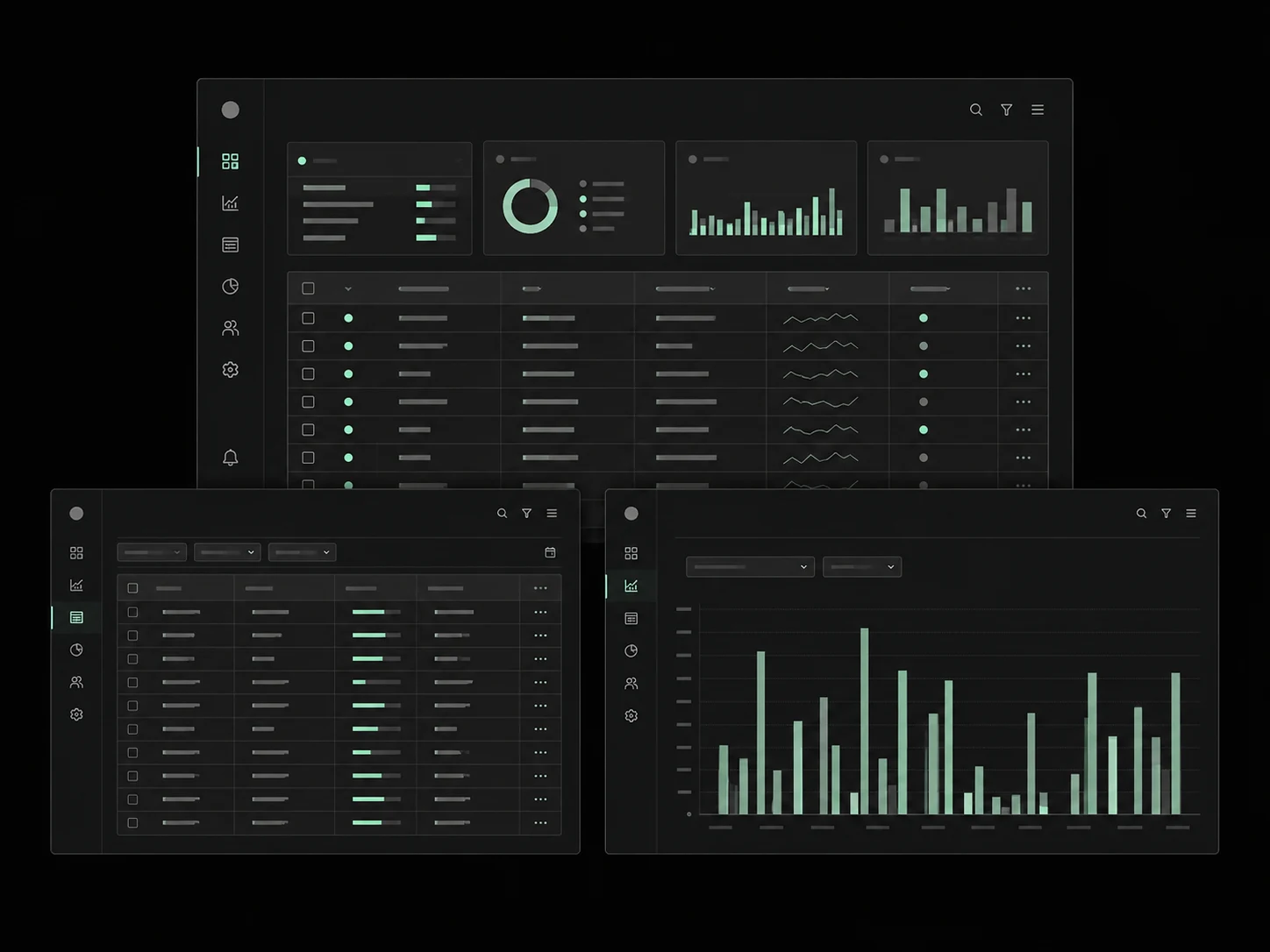 Custom system illustrative placeholder, not a client project